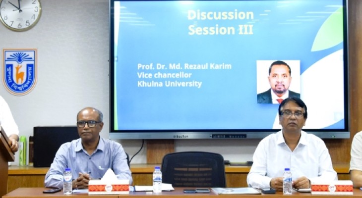 খুলনা বিশ্ববিদ্যালয়ে হিট সাব-প্রকল্পের ইনসেপশন কর্মশালা